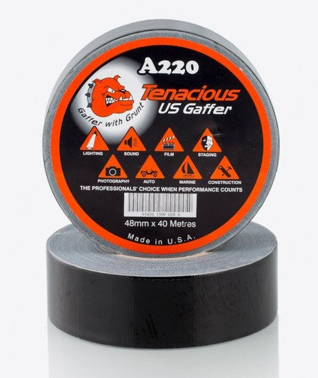 Black Gaffer Tape - Adhesive Tapes/Gaffa Tape - Tapes Online