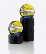 Black PVC insulation tape 18mm x 20m, 10 pack