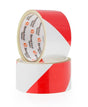Red and White Retro Reflective Hazard Tape - Safety Tapes/Reflective Tape - Tapes Online